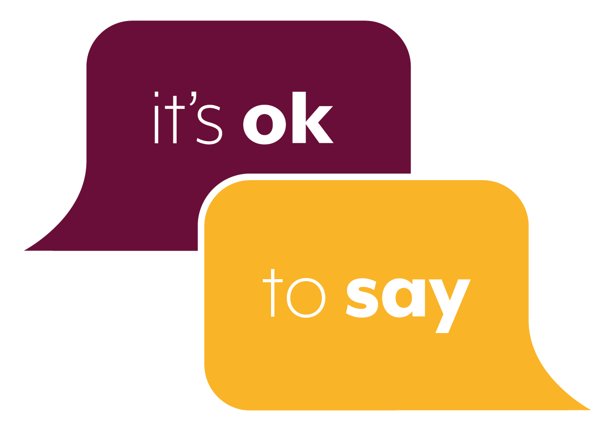 it's ok to say